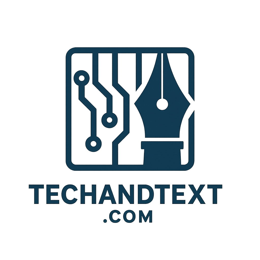 Tech and Text Logo
